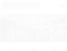 Tablet Screenshot of lionberger.com